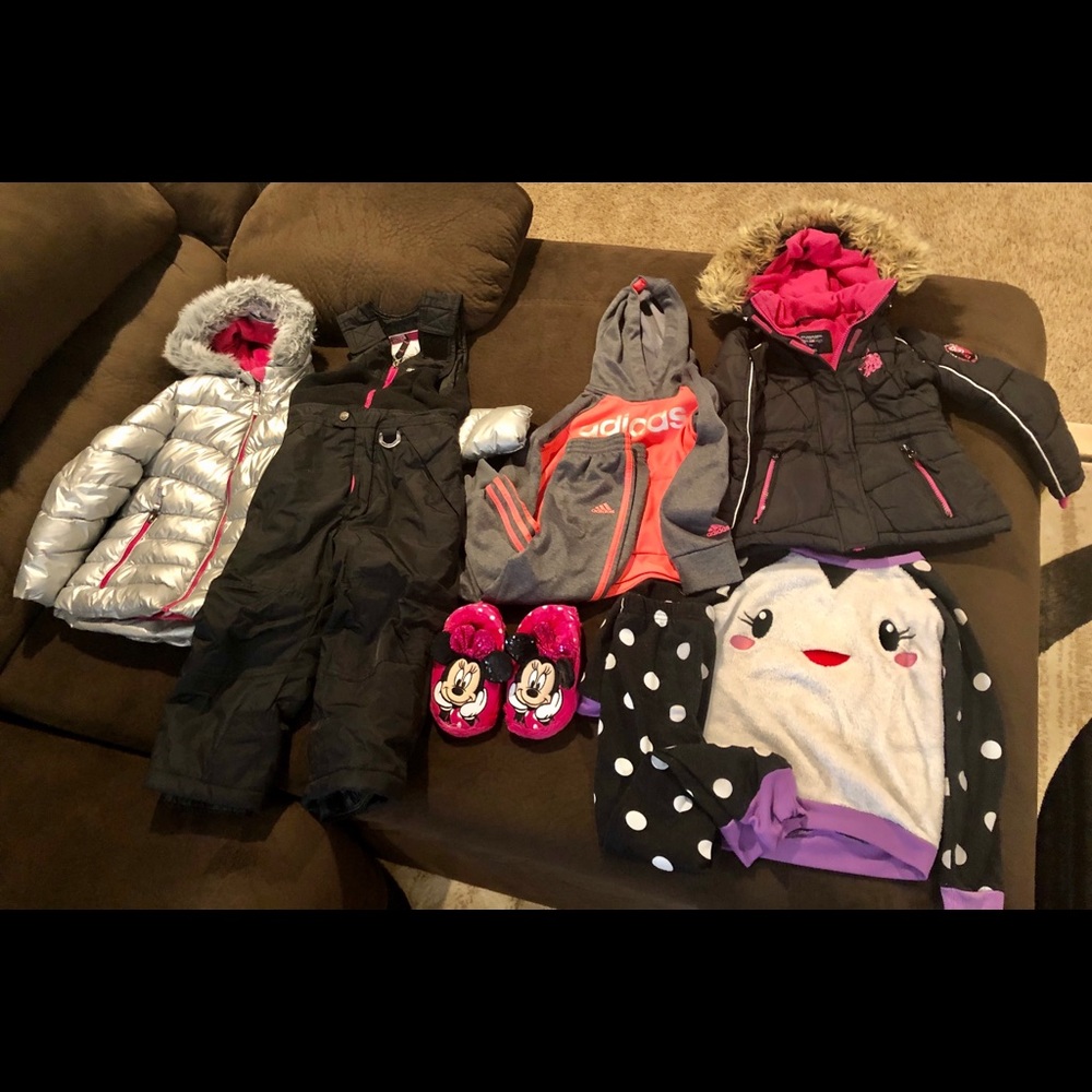 Winter lot of clothes for little girls! Size 5